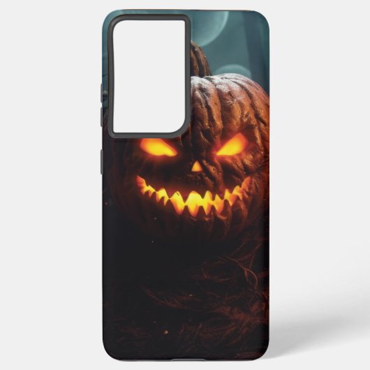 Evil Pumpkin Samsung Galaxy Hoesje (Achterkant)