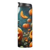 Evil pumpkin  thermosbeker (Geroteerd rechts)