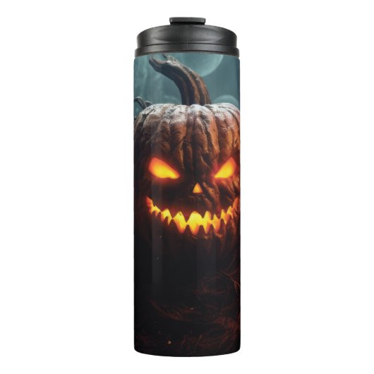 Evil Pumpkin Thermosbeker (Voorkant)