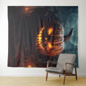 Evil Pumpkin Wandkleed (In Situ (horizontaal))