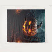 Evil Pumpkin Wandkleed (Voorkant (horizontaal))