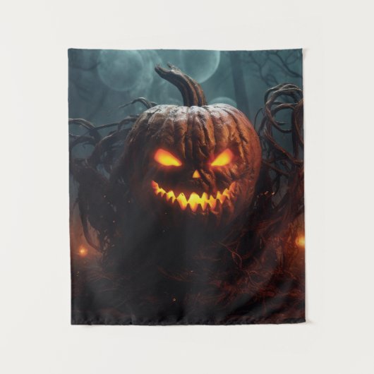 Evil Pumpkin Wandkleed (Voorkant)