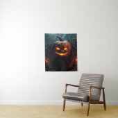 Evil Pumpkin Wandkleed (In situ)