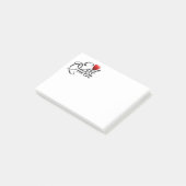 Evil Queen Small Apple Post-it Notes (Schuin)