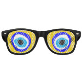 Evil Retro Shades Amulet /Fun Party Lunettes de so (Devant)