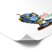 Evil Robot Poster (Hoek)