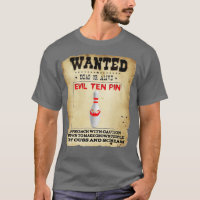 Evil Ten Pin 10 Funny Bowling Short Hoeve