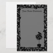 Evil Topiary Coordinates Briefpapier (Voorkant / Achterkant)