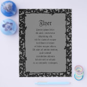 Evil Topiary Coordinates Flyer (Enkel)