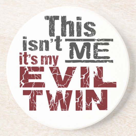 Evil Twin onderzetter (Voorkant)