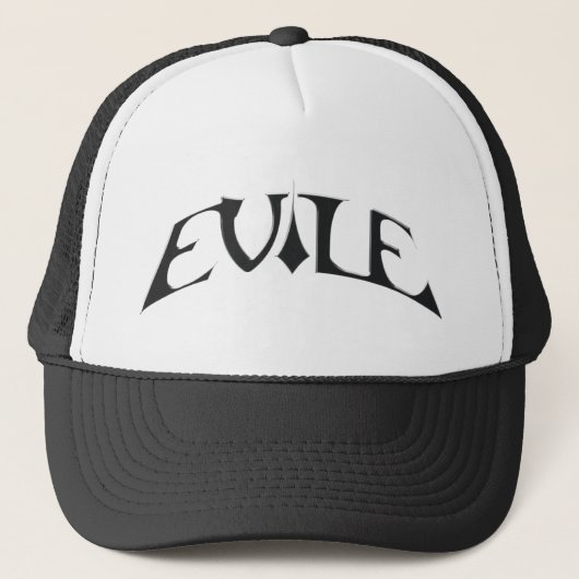 Evile A INFECTÉ le casquette de logo de NATIONS (Devant)