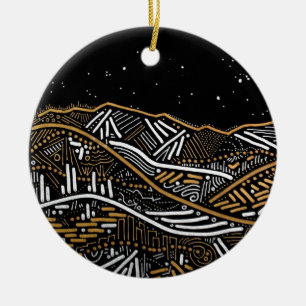 Eving Landscape Holiday Ornament