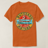Evinrude buitenboordmotoren t-shirt (Design voorkant)
