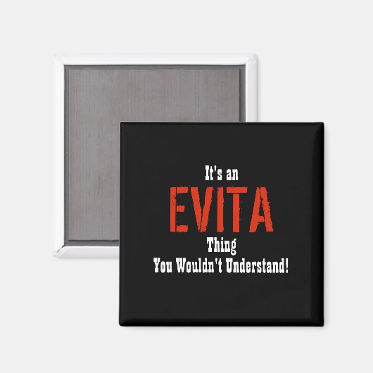 Evita Magnet Magneet (Voorkant / Achterkant)