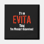 Evita Magnet Magneet (Voorkant)