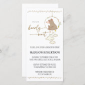 Evite We Can Bearly Wait Baby Shower Digi Uitnodig Save The Date (Voorkant / Achterkant)