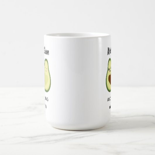 Éviter le couple customisé Mug (Centre)