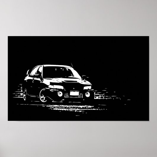 EVO 9 POSTER (Voorkant)