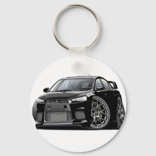 Evo Black Car Sleutelhanger