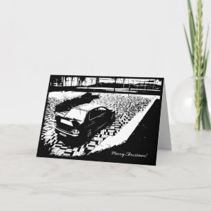 EVO IX Auto Thema Kerst Kaart