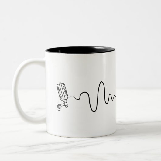eVOcation Mic and Pen Mok White (Links)
