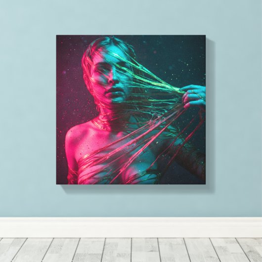 EVOÉTRIE toile étirée (Insitu (Plancher de Bois))