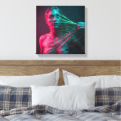 EVOETRY Stretched Canvas Afdruk (Insitu (Slaapkamer))