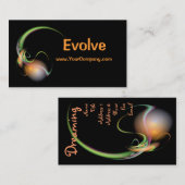 Évoluez le carte de visite (Devant / Derrière)