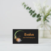 Évoluez le carte de visite (Debout devant)