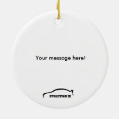 Evolutie 9 kerstversieringen keramisch ornament (Achterkant)