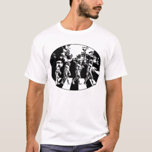 Evolutie - Abbey Road Parody T-Shirt