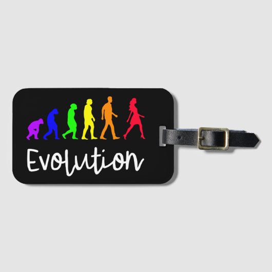 Evolutie Bagagelabel (Voorkant (horizontaal))