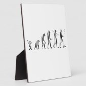 EVOLUTIE BAR CODE Darwin Barcode Patroon Ontwerp Fotoplaat (Zijkant)
