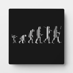 EVOLUTIE BAR CODE Darwin Barcode Patroon Ontwerp Fotoplaat