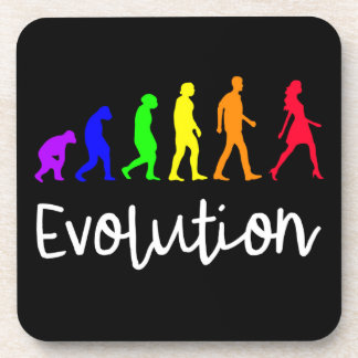 Evolutie Bier Onderzetter