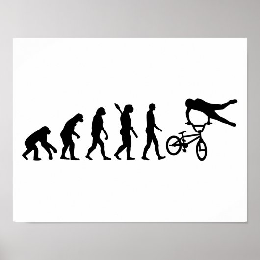 Evolutie BMX Poster (Voorkant)