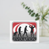 Evolutie BodyBuilder Briefkaart (Staand voorkant)