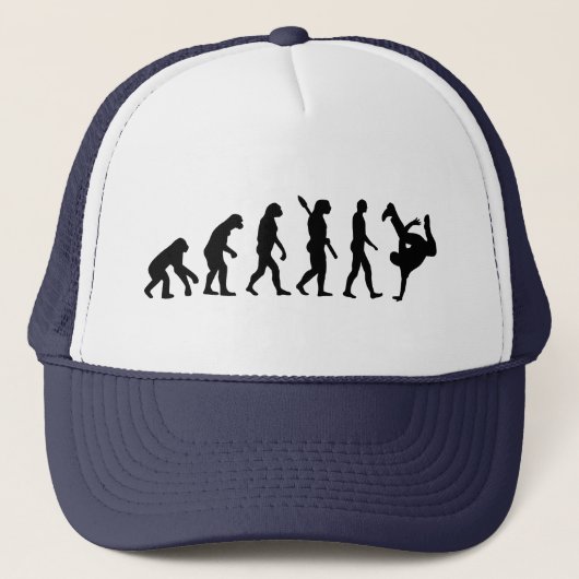 Evolutie Breakdans Trucker Pet (Voorkant)