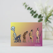 evolutie briefkaart (Staand voorkant)