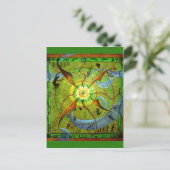 Evolutie-Briefkaart Briefkaart (Staand voorkant)