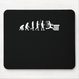 Evolutie Chimney Sweep Sweeping Gift Muismat