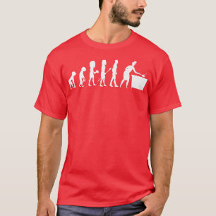 Evolutie Cook Cooking Chef Food Culinaire Gourmet T-shirt