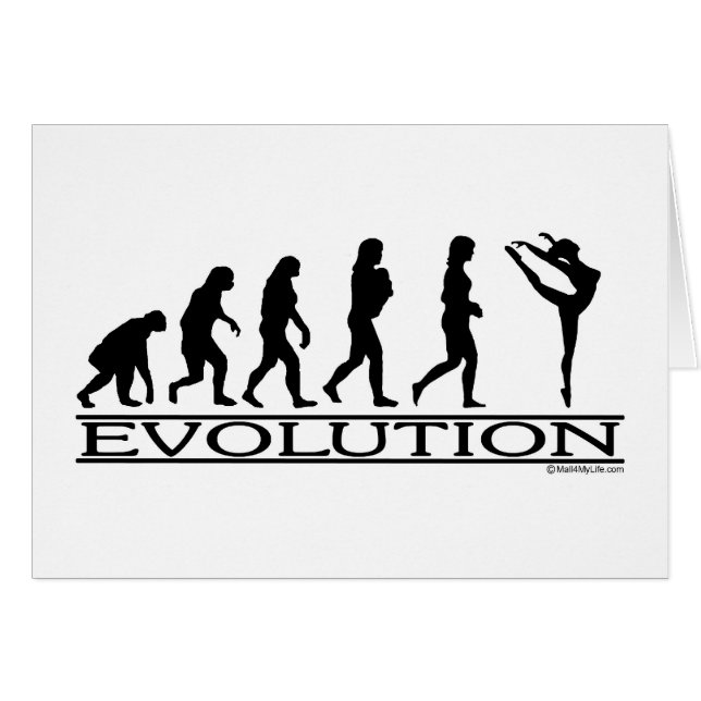 Evolutie - Dance (Voorkant Horizontaal)