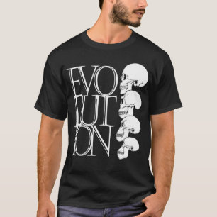 Evolutie (donker shirt) t-shirt