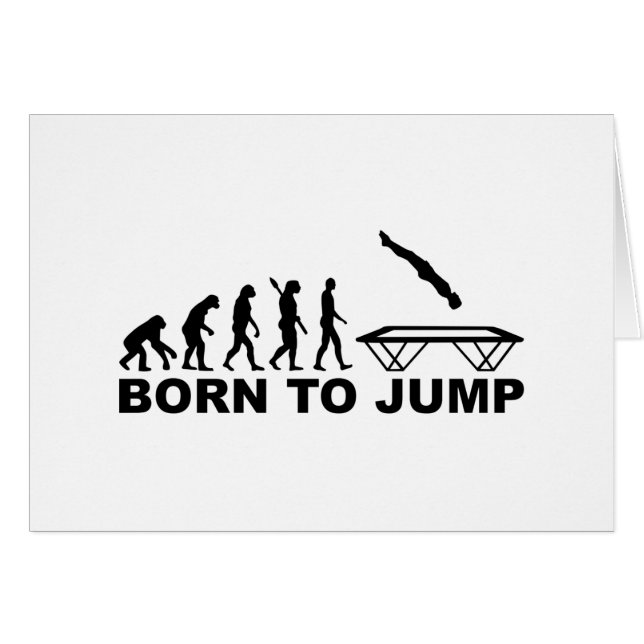 Evolutie geboren uit springtrampoline (Voorkant Horizontaal)