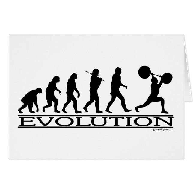 Evolutie - gewicht Lifter (Voorkant Horizontaal)