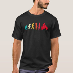 Evolutie Grafisch vuil motorrijwiel Enduro Mot T-shirt
