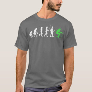 Evolutie grappige nerd-wetenschap voor IT-support T-shirt