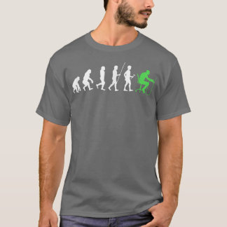 Evolutie grappige nerd-wetenschap voor IT-support  T-shirt