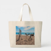 Evolutie Grote Canvas tas (Achterkant)